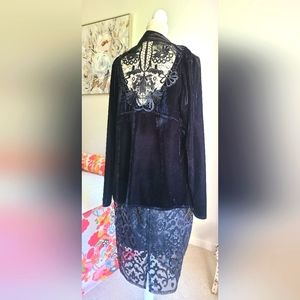 Velvet Cover Sweater